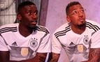 Rüdiger y Boateng en 2017. (GETTY)