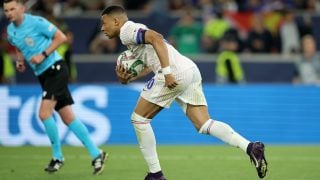 Mbappé, ante España. (Getty)