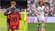 Jannik Sinner y Luka Modric, en imágenes de archivo.