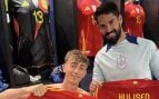 Huijsen e Isco en la Selección. (@deanhuijsen)