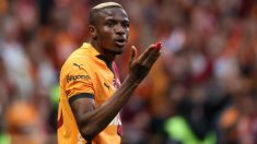 Osimhen con el Galatasaray. (Getty)