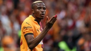 Osimhen con el Galatasaray. (Getty)
