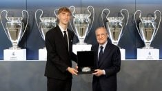 Florentino Pérez y Huijsen. (Realmadrid.com)