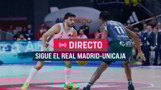 Sigue en directo el Real Madrid-Unicaja Málaga.