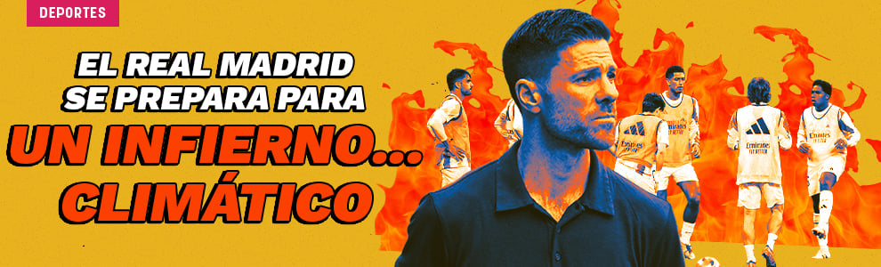El Real Madrid se prepara para un infierno... climático