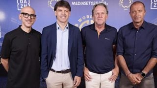 Menottinto, Schuster, Morientes y Manu Carreño.