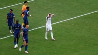 Valverde se lamenta por el penalti fallado. (Getty)