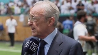 Florentino Pérez, presidente del Real Madrid. (Captura DAZN)