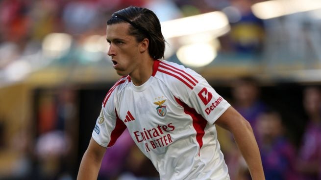 Carreras con el Benfica. (GETTY)