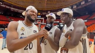 El Real Madrid está feliz por el título de la ACB.