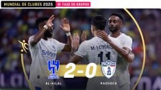 El Al Hilal superó al Pachuca con algún apuro.