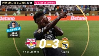 Vinicius lideró la victoria del Real Madrid.