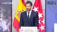 Llull tomó la palabra en la Comunidad de Madrid.