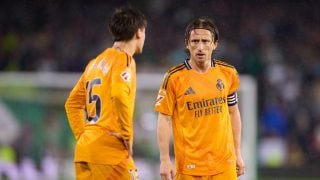 Arda Güler y Luka Modric. (GETTY)