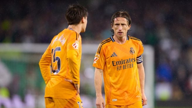 Arda Güler y Luka Modric. (GETTY)