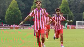 Gabriel Castrelo, en un partido del Atlético (ATM).