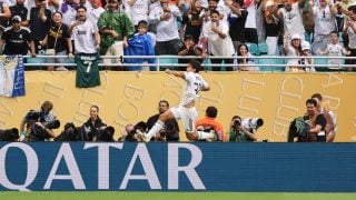 Gonzalo celebra un gol. (Getty)