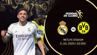 Real Madrid y Dortmund se miden en cuartos de final.