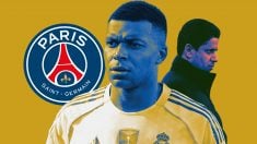 Nasser Al-Khelaïfi y Mbappé.