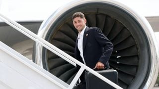Valverde, antes de viaja a Nueva York. (Realmadrid.com)