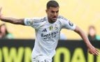 Dani Ceballos, en un partido con el Real Madrid. (Getty Images)
