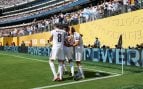Real Madrid celebrando un gol en el Mundial de Clubes. (Getty Images)
