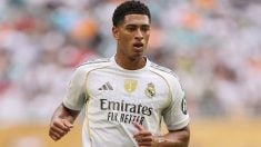 Jude Bellignham, en un partido con el Real Madrid. (Getty Images)