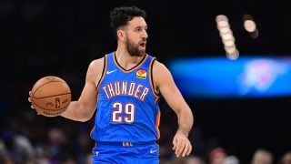 Micic, durante un partido con los Thunder el año pasado. (Getty)