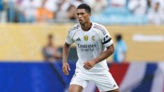 Bellingham durante un partido con el Real Madrid. (Realmadrid.com)