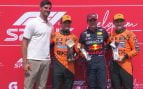 Courtois, Verstappen, Piastri, Norris, Fórmula 1
