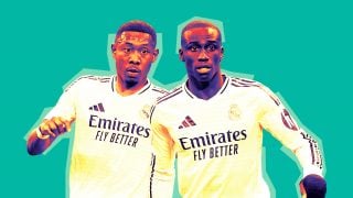 David Alaba y Ferland Mendy.