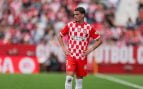 Miguel Gutiérrez, en un partido con el Girona.