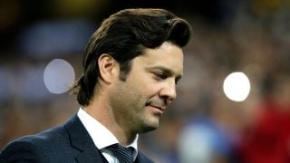 Solari en su época como entrenador del Real Madrid. (Getty)