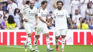 Leyendas del Real Madrid, en el Corazón Classic Match. (Europa Press)