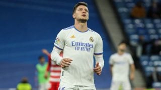 Luka Jovic, en su etapa en el Real Madrid. (Europa Press)