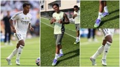 Rodrygo jugó su último partido oficial con Nike y ahora va con Adidas.