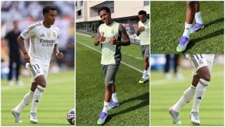 Rodrygo jugó su último partido oficial con Nike y ahora va con Adidas.
