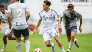 Thiago Pitarch, en un partido con el Real Madrid Castilla. (RM)