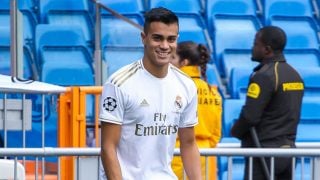 Reinier Jesus, durante su presentación como jugador del Real Madrid. (Europa Press).