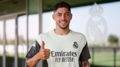 Valverde con el Real Madrid. (Realmadrid.com)