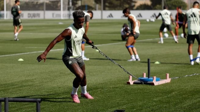 Vinicius Junior, Entrenamiento, Real Madrid