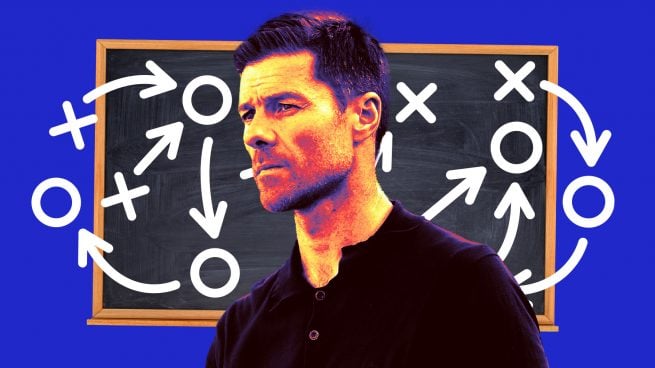 Xabi Alonso, pizarra, Real Madrid