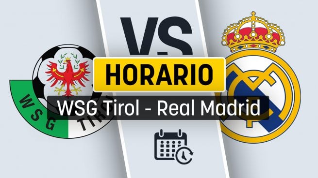 Tirol Real Madrid horario
