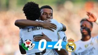 El Real Madrid se impuso 0-4 al WSG Tirol con doblete de Mbappé.