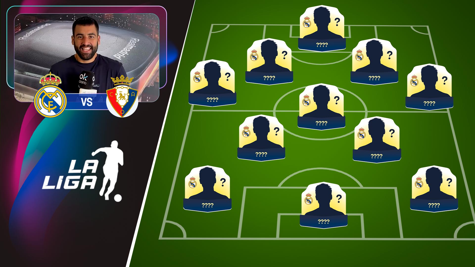 Alineación del Real Madrid contra Osasuna: Brahim apunta a titular