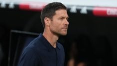 Xabi Alonso, en el Real Madrid-Osasuna. (Getty)