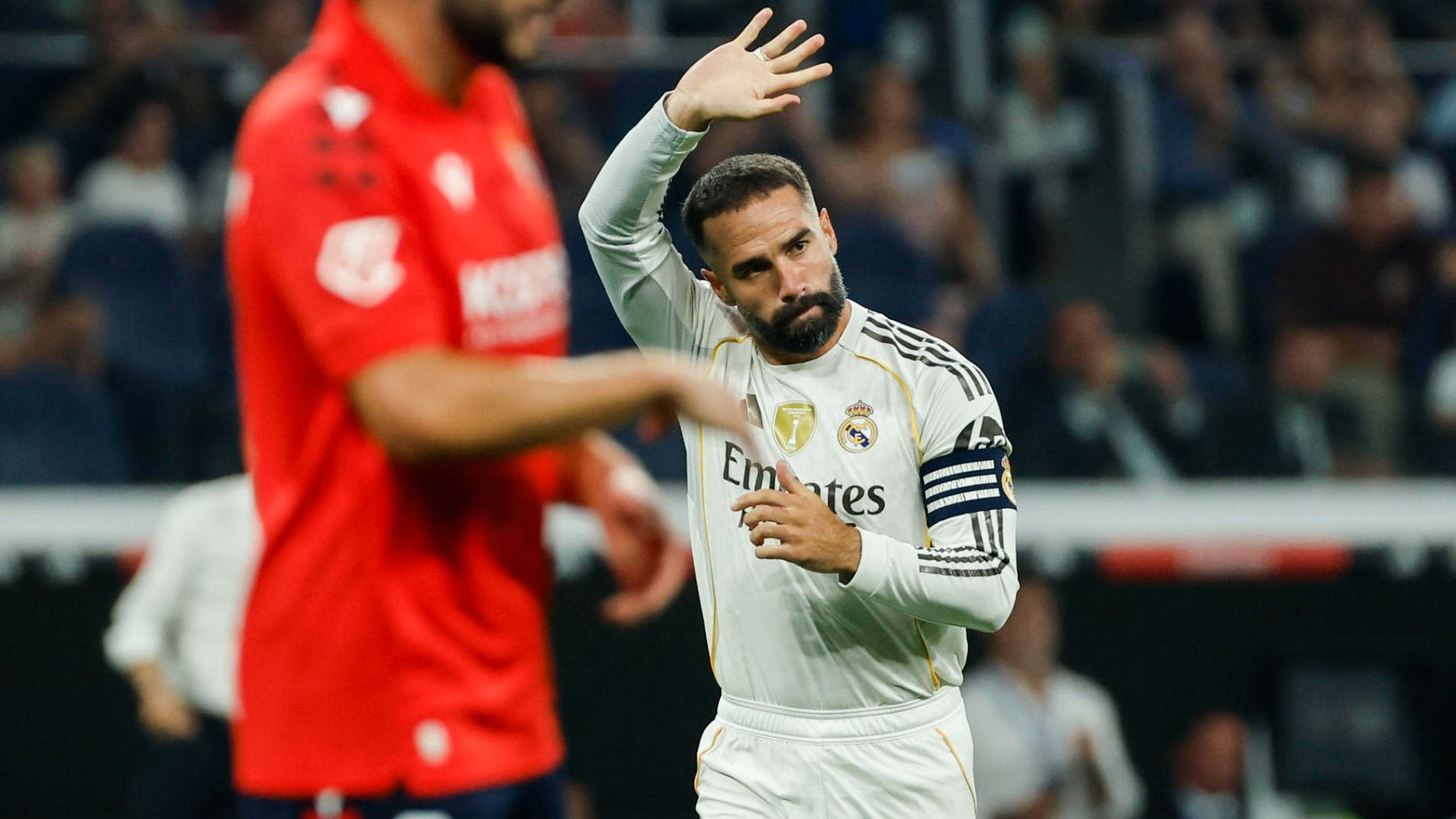 Carvajal valora la capitanía en su vuelta al Bernabéu: «Una recompensa a muchos años de trabajo»