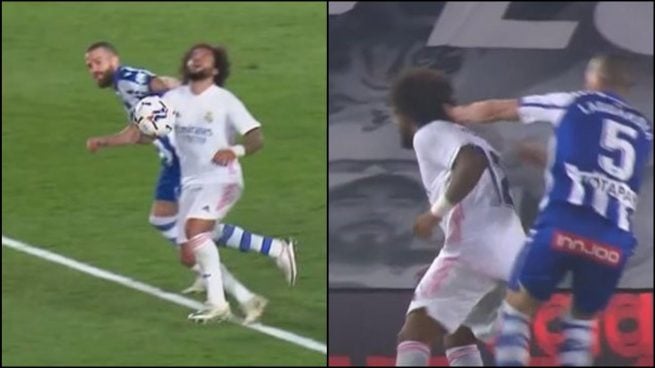 Marcelo, Cordero Vega, tirón de pelo