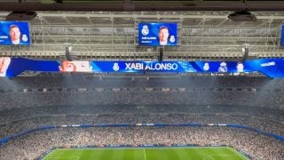 Así sonó por primera vez el nombre de Xabi Alonso en el Bernabéu.