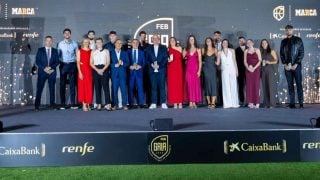 Gala de premios del baloncesto español. (EP)